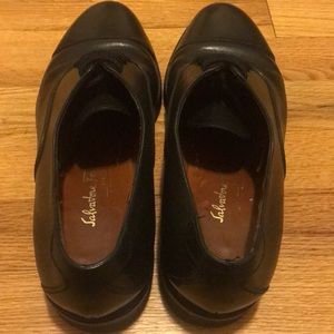 Salvatore Ferragamo Cap Toe Oxfords